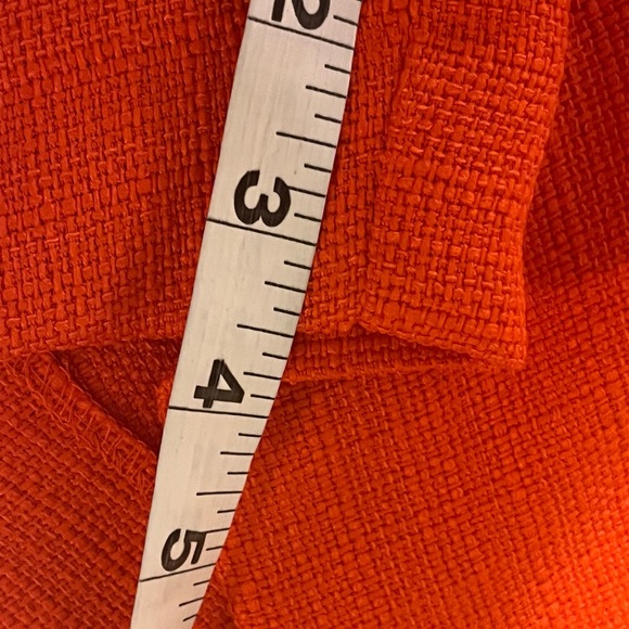 NWT Banana Republic Orange Pocket Button-Detail, size 2 - Picture 5 of 6